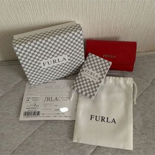 フルラ(Furla)のFURLA フルラ キーケース ルビーレッド(キーケース)