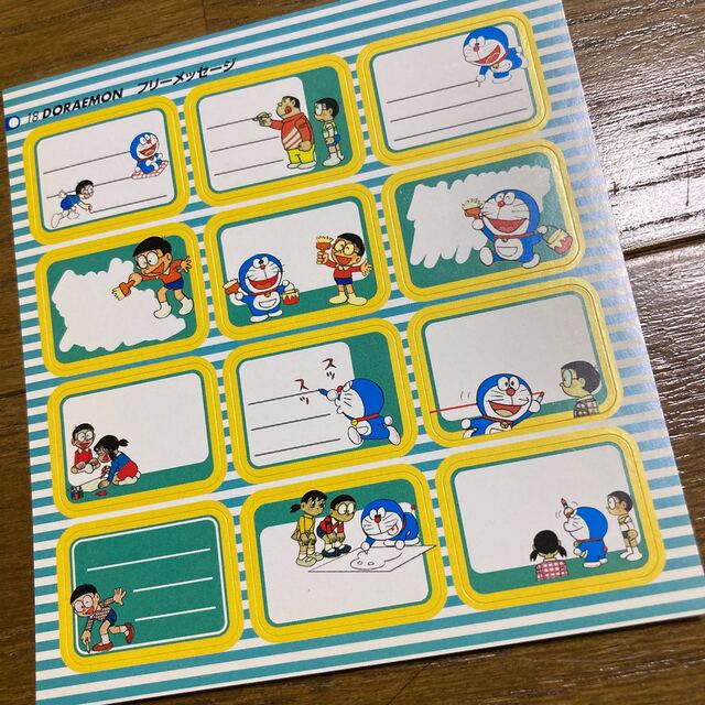 ドラえもんシール18 エンタメ/ホビーのおもちゃ/ぬいぐるみ(キャラクターグッズ)の商品写真