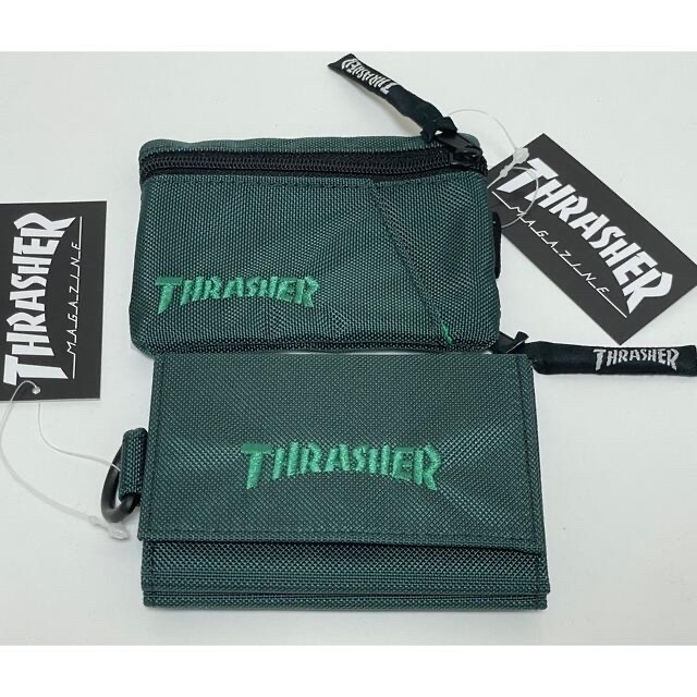 THRASHER(スラッシャー)のさか様専用！　THRASHER  ミニウォレット コインケース メンズのファッション小物(コインケース/小銭入れ)の商品写真