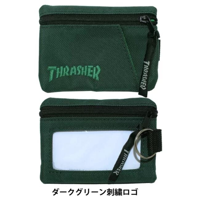 THRASHER(スラッシャー)のさか様専用！　THRASHER  ミニウォレット コインケース メンズのファッション小物(コインケース/小銭入れ)の商品写真