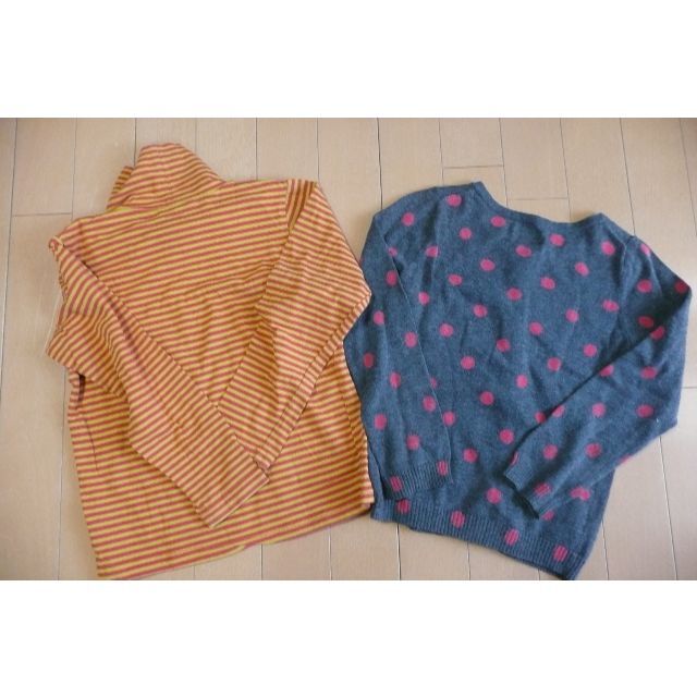 babyGAP(ベビーギャップ)の110センチ　2枚セット キッズ/ベビー/マタニティのキッズ服女の子用(90cm~)(カーディガン)の商品写真