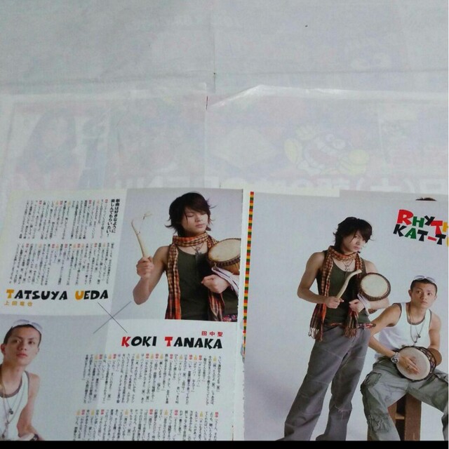 KAT-TUN(カトゥーン)の《2038》KAT-TUN  POTATO 2006年9月 切り抜き エンタメ/ホビーの雑誌(アート/エンタメ/ホビー)の商品写真