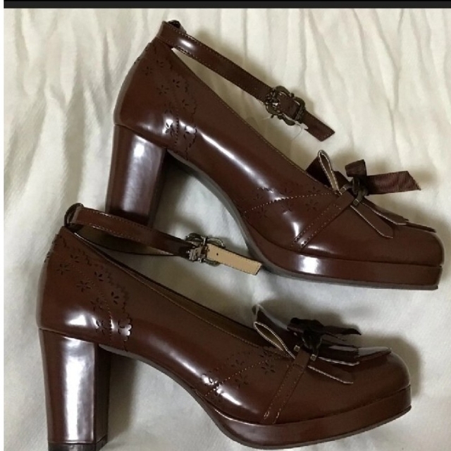 axes femme(アクシーズファム)の【訳アリ】新品 アクシーズファムaxesfemmeビットローファー Mサイズ レディースの靴/シューズ(ローファー/革靴)の商品写真