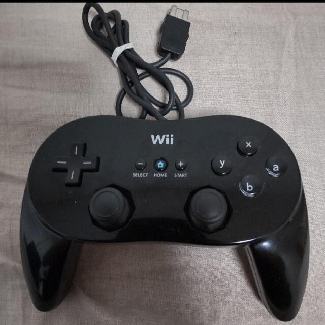 Wii - 【匿名発送】任天堂純正品 Wiiクラシックコントローラーpro 黒の通販 by KEN CLAW|ウィーならラクマ Wii - 【匿名発送】任天堂純正品 Wiiクラシックコントローラーpro 黒の通販 by KEN CLAW|ウィーならラクマ