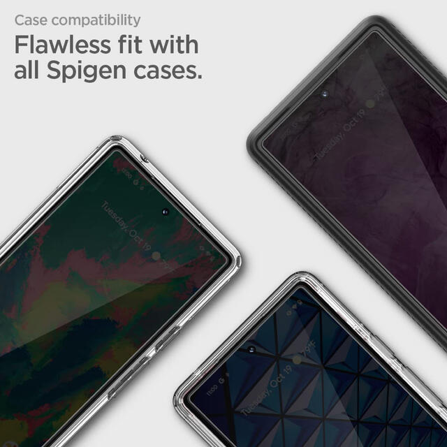 Spigen(シュピゲン)のSpigen AlignMaster Google Pixel 6 用フィルム スマホ/家電/カメラのスマホアクセサリー(保護フィルム)の商品写真