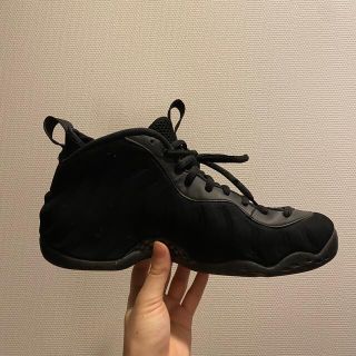 ナイキ(NIKE)のNIKE air foamposite triple black ナイキ(スニーカー)