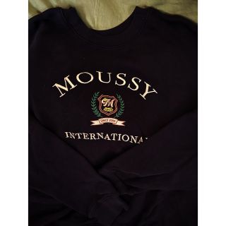 マウジー(moussy)のmoussy トレーナー　本日23：59まで出品！(トレーナー/スウェット)