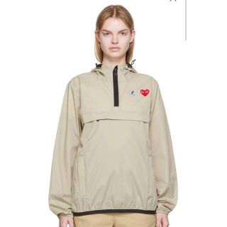 コムデギャルソン(COMME des GARCONS)のプレイコムデギャルソン x K-WAY ハーフジップ プルオーバー (ナイロンジャケット)