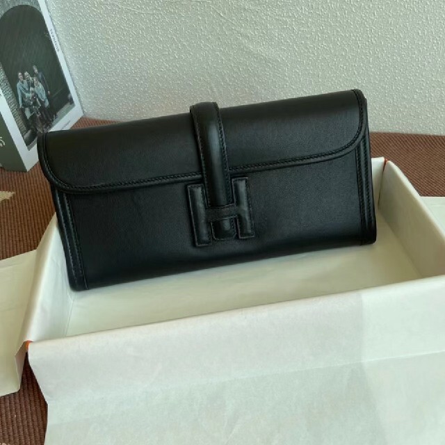 HERMES エルメス ジジェ エラン カーフ クラッチバッグ 男の子向け