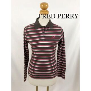 フレッドペリー(FRED PERRY)のFRED PERRY ポロシャツ 長袖 ボーダー 新品タグ付(ポロシャツ)