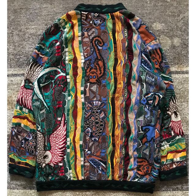 COOGI 幻 最高傑作 異次元のセンス 90's COOGI コットン ニットカーディガンの通販 by ☆ USA vintage ☆ shop｜ クージーならラクマ