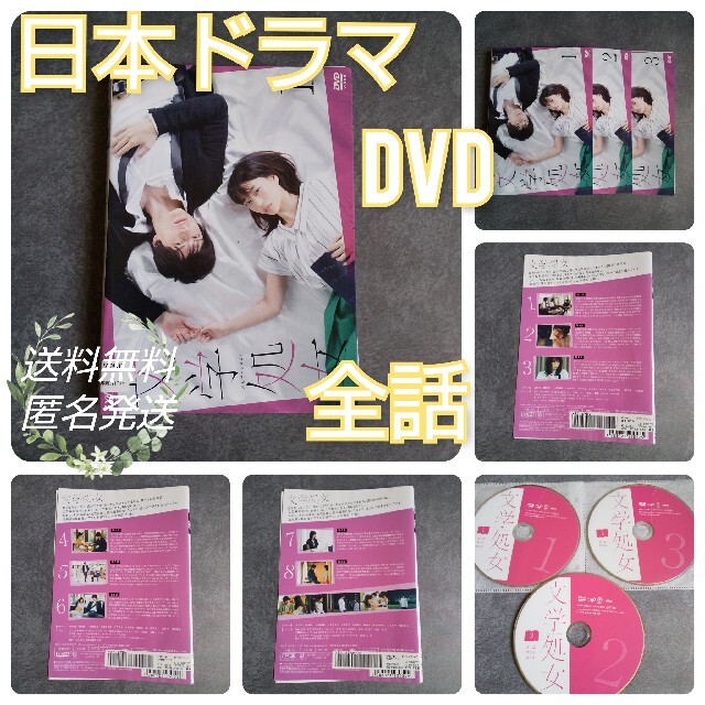 【日本ドラマ】DVD☆『文学処女』(全話)☆ 森川葵×城田優 レンタル落ち