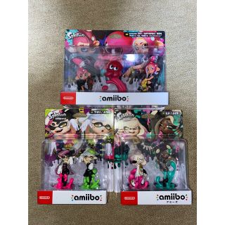 任天堂 - スプラトゥーンamiibo3点セット トリプル テンタクルズ ...