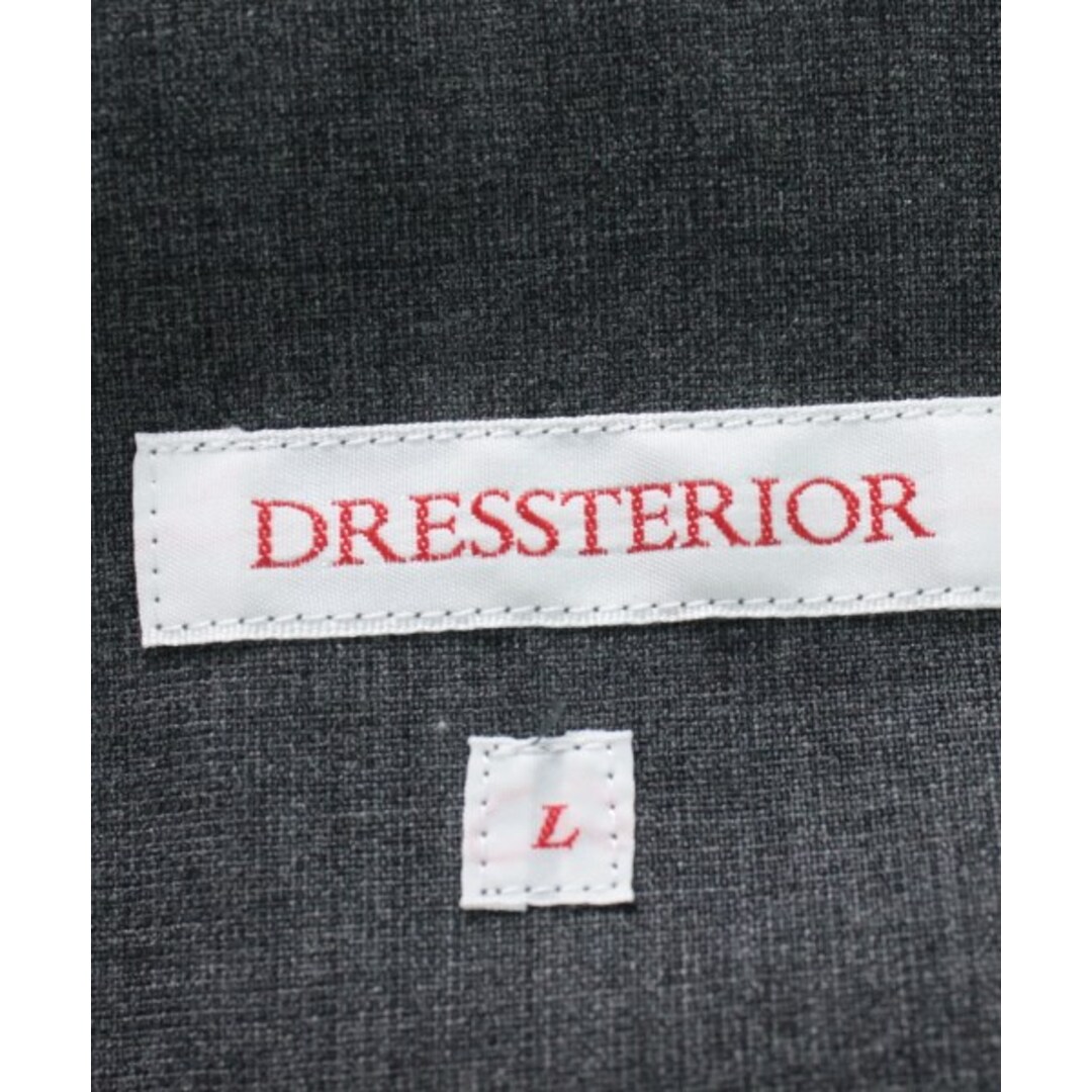 DRESSTERIOR ドレステリア カジュアルジャケット L グレー