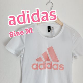 アディダス(adidas)のadidas アディダス　Tシャツ　M ホワイト(Tシャツ(半袖/袖なし))