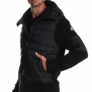 モンクレール(MONCLER)の★希少★ MONCLER TRICOT ニットダウン カーディガン Ｍ　入手困難(ニット/セーター)