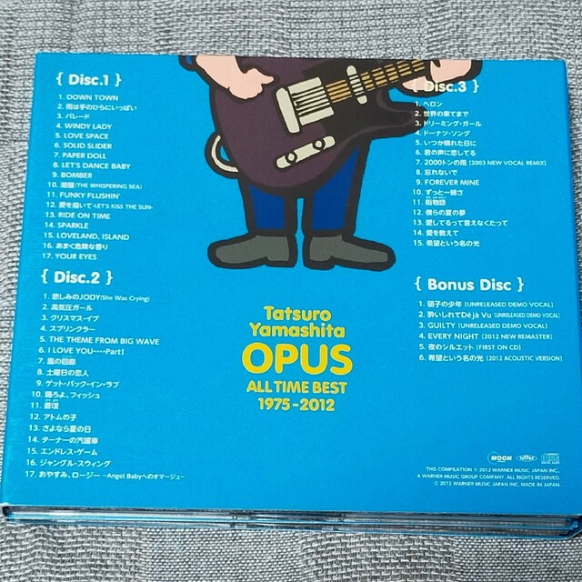 山下達郎OPUS ALL TIME BEST ベストアルバム 初回限定盤の通販 山下達郎OPUS ALL TIME BEST ベストアルバム 初回限定盤の通販