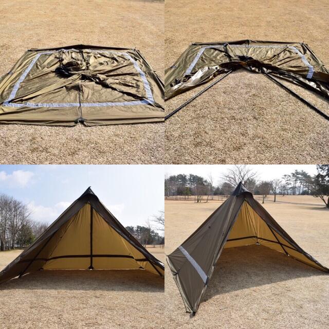 二股ポール yoka tipi(ヨカティピ)専用の通販 by もんきーがれー 二股ポール yoka tipi(ヨカティピ)専用の通販 by もんきーがれー