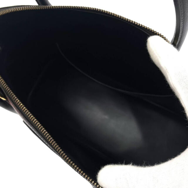 【鑑定済】エルメス ボリード35 クシュベル　ブラックハンドバッグ　G金具　美品