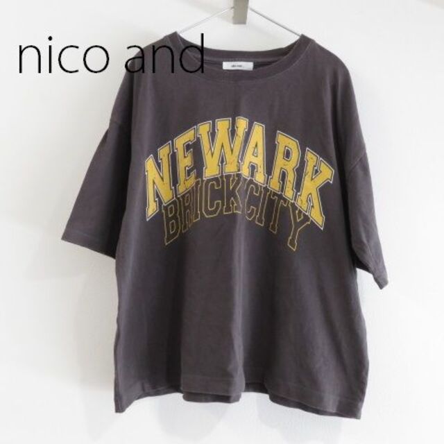 niko and...(ニコアンド)のnico and ニコアンド　Tシャツ レディースのトップス(Tシャツ(半袖/袖なし))の商品写真