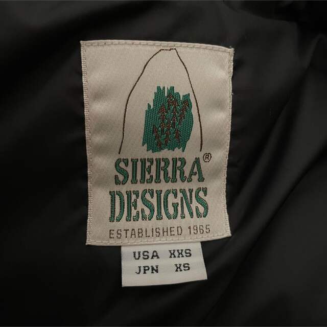 SIERRA DESIGN シェラデザインズ　ダウンベスト