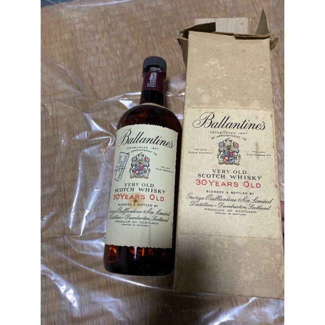 BALLANTINE 30YEARS OLD 空瓶