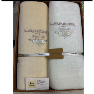 ランセル(LANCEL)のLANCEL ウィンターボアシーツ2枚（未使用）(毛布)