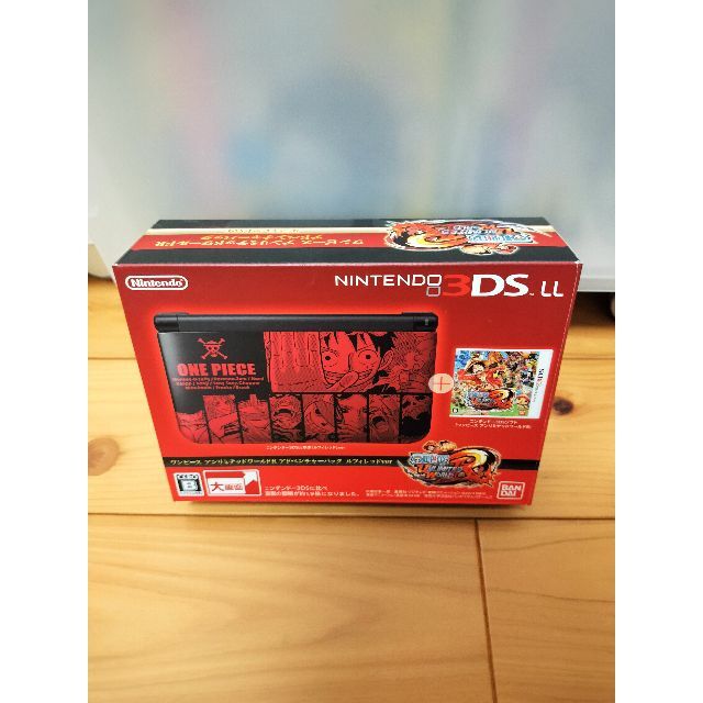 ニンテンドー3DS LL　ワンピース 　ルフィレッドver