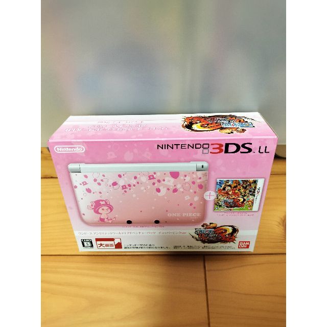 ニンテンドー3DS LL　ワンピース 　チョッパーピンクver