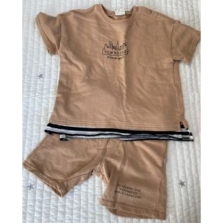 シマムラ(しまむら)のnoon様　専用　しまむら　セットアップ　90センチ(Tシャツ/カットソー)