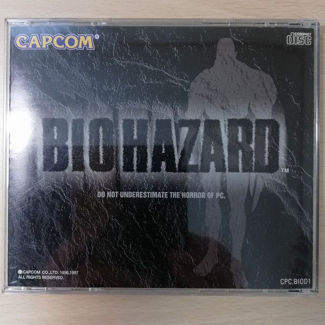 CAPCOM(カプコン)のWindows95 CD-ROM バイオハザード1 カプコン BIOHAZARD エンタメ/ホビーのゲームソフト/ゲーム機本体(PCゲームソフト)の商品写真