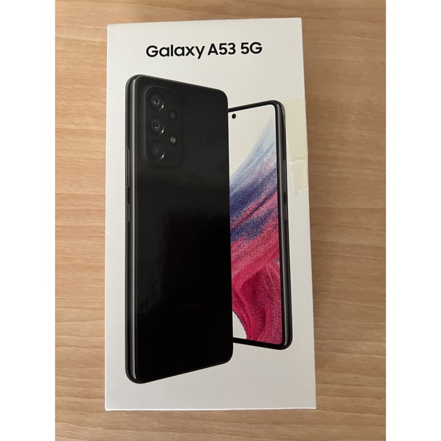 Galaxy A53 5G SCG15 ブラック