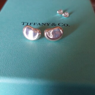 g356 美品 Tiffany&Co. ティファニー ビーンズ ピアス 925-