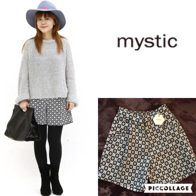 mystic(ミスティック)の最終値下げ mystic 小紋柄ショートパンツ レディースのパンツ(ショートパンツ)の商品写真