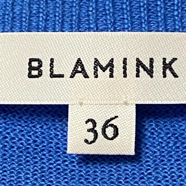 ブラミンク 七分袖セーター サイズ36 S -