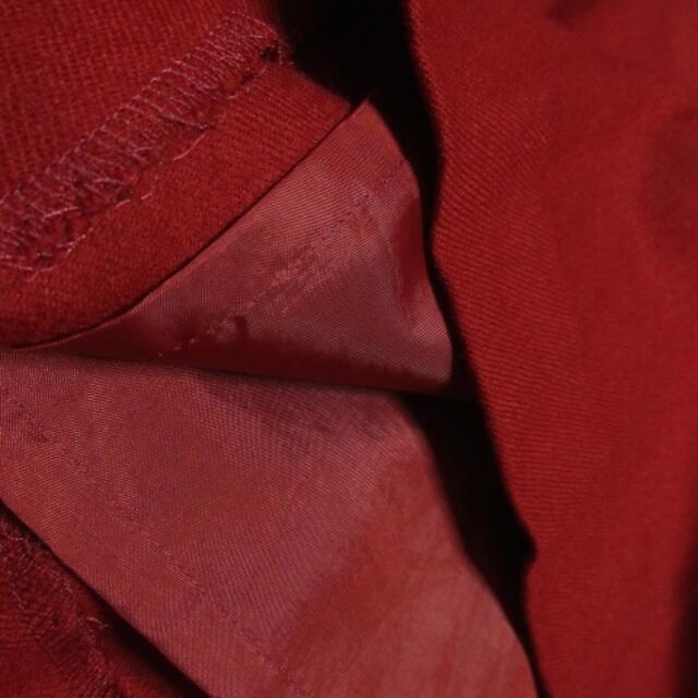 JUSGLITTY(ジャスグリッティー)のジャスグリッティー スカート ボックスプリーツ ひざ丈 ウール 2 赤 レッド レディースのスカート(ひざ丈スカート)の商品写真