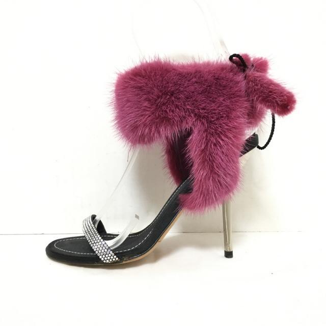 RENE CAOVILLA(レネカオヴィラ)のレネカオヴィラ サンダル 34 1/2 - レディースの靴/シューズ(サンダル)の商品写真