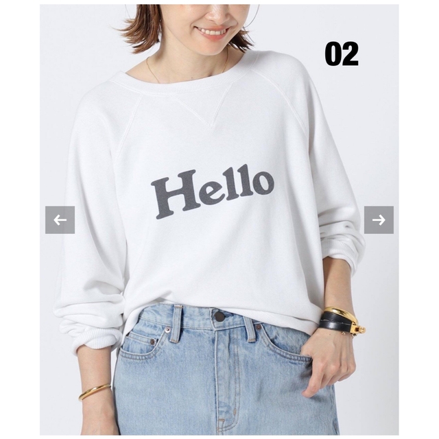 MADISONBLUE HELLO SWEAT WHITE 02