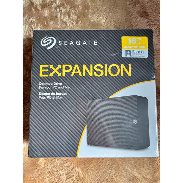 Seagate 外付ハードディスク 16TB Expansion HDD