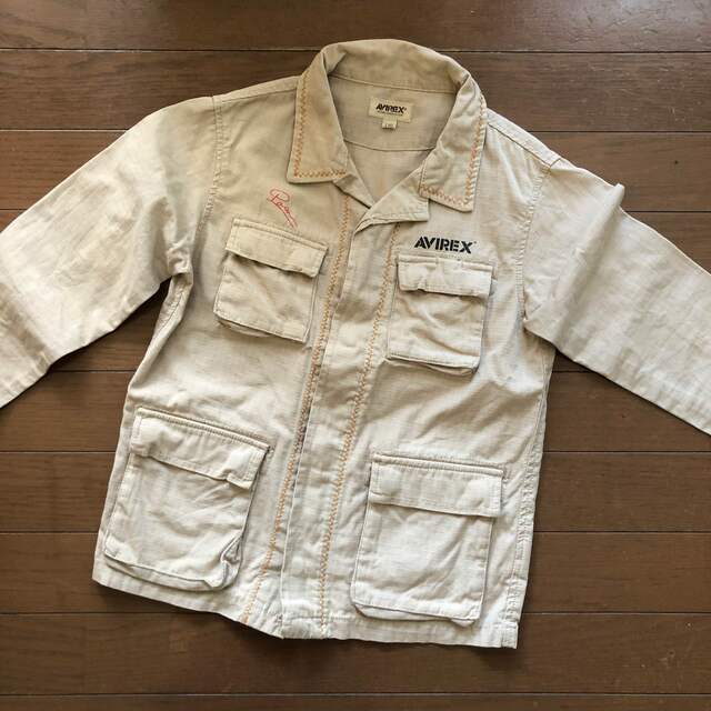 AVIREX(アヴィレックス)のAVIREXミニタリージャケット キッズ/ベビー/マタニティのキッズ服男の子用(90cm~)(ジャケット/上着)の商品写真