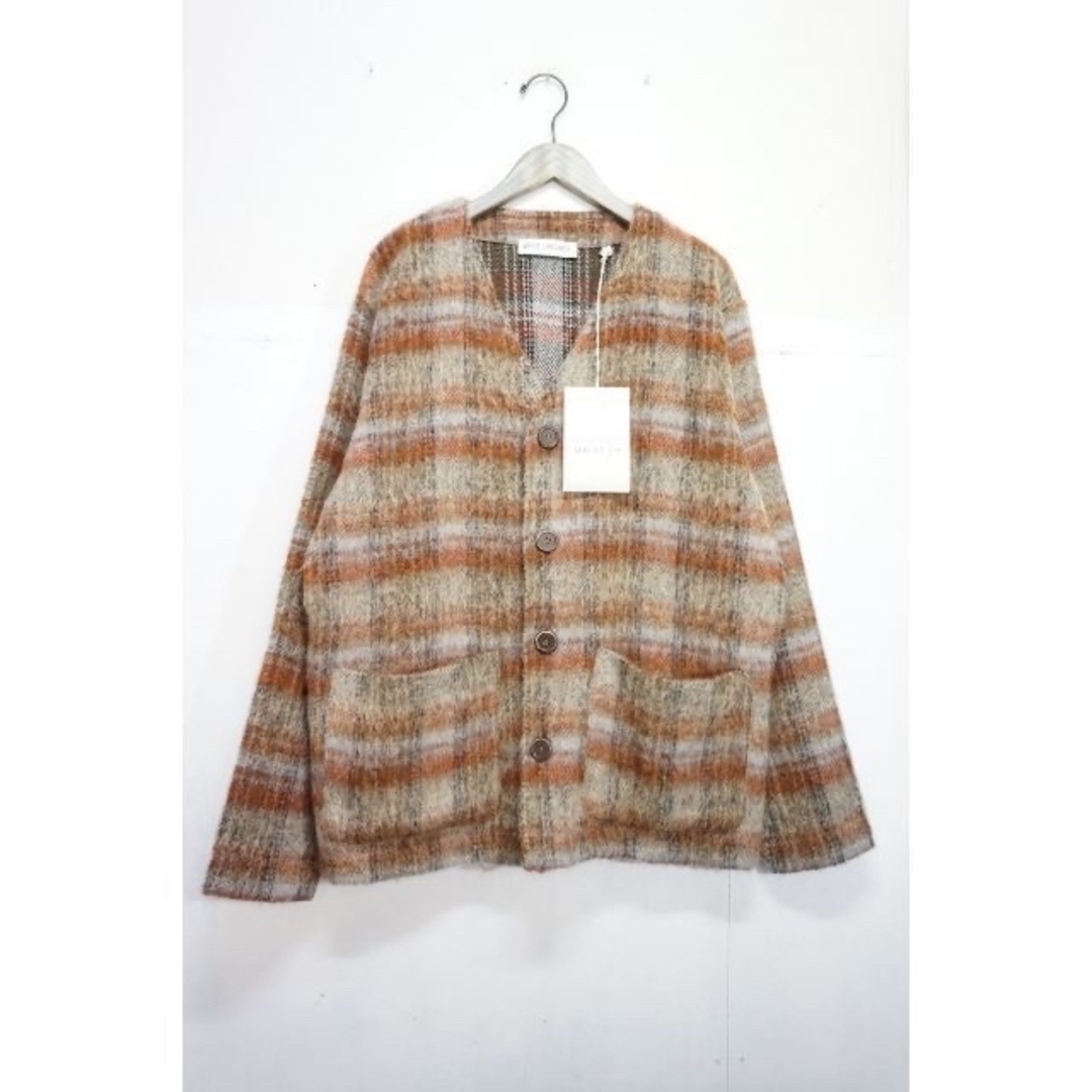 新品22AW OUR LEGACY モヘア カーディガン チェック 1011M