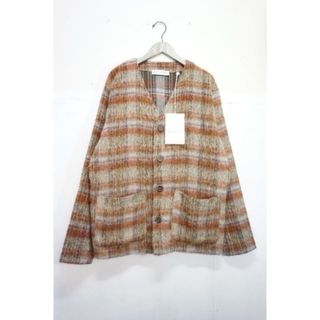 新品22AW OUR LEGACY モヘア カーディガン チェック 1011M△の ...