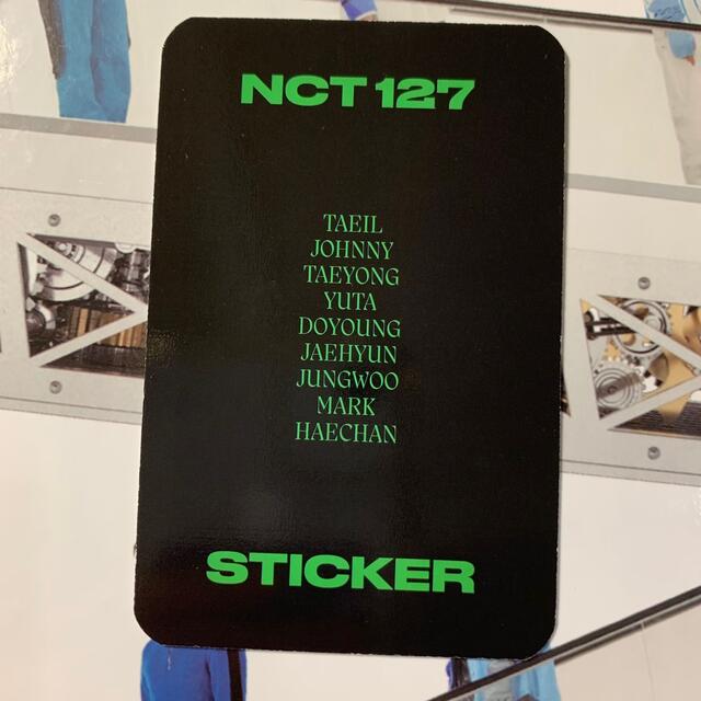 NCT 127 Sticker deluxe box テヨン トレカ デラックス