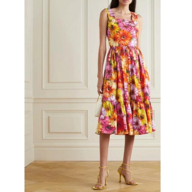 美品　DOLCE\u0026GABBANA ドルチェ\u0026ガッバーナ　花柄　ワンピース