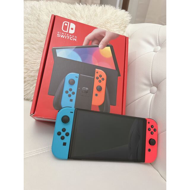 美品】Nintendo Switch 有機EL 本体 殿堂 www.toyotec.com