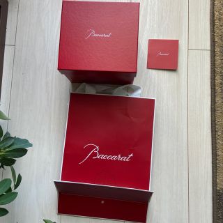 バカラ(Baccarat)のバカラ　baccara 空き箱　紙袋セット（中身のグラス無し）(グラス/カップ)