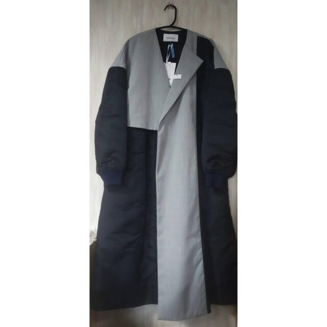 ENFOLD ナイロンツイル Mix Fabric コート 36 ナゴンスタンス