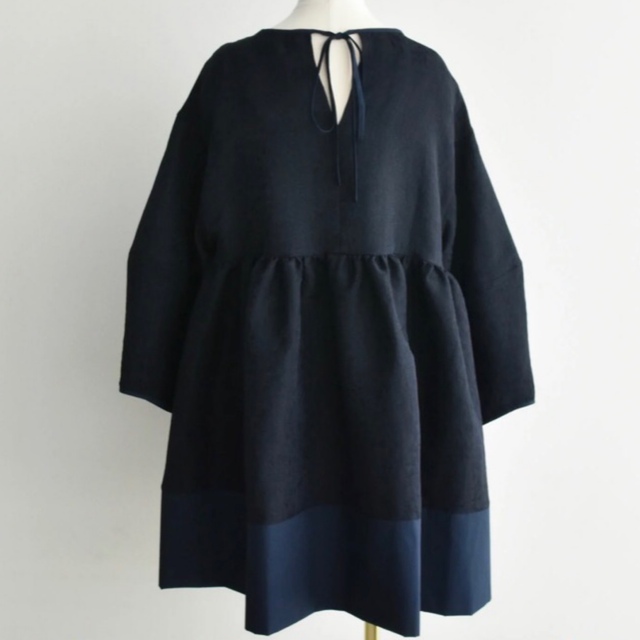 cen ジャガードチュニック ネイビー 完売 22aw 新色の通販 by Tara's