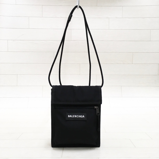 BALENCIAGA バレンシアガ エクスプローラー ショルダーバッグ青