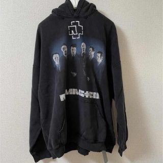 新品正規品 Balenciaga Rammstein Boxy Hooded(パーカー)